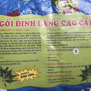 Gối lá đinh lăng cho bé