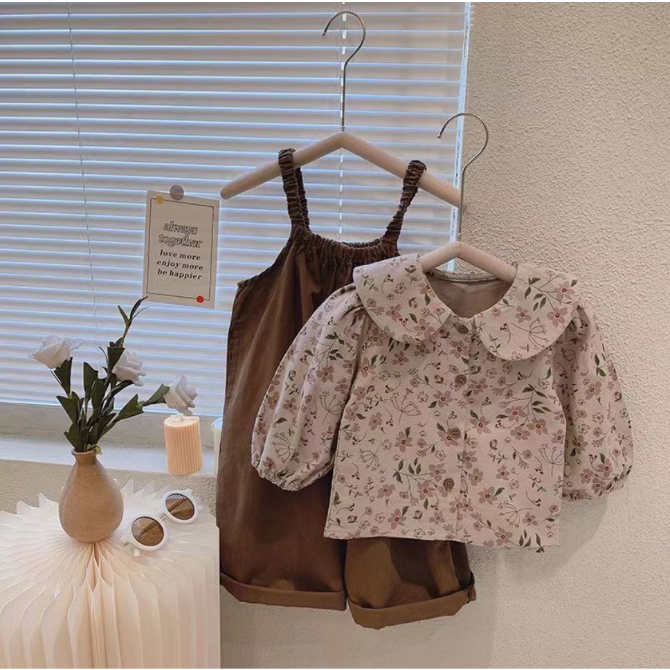 Quần Yếm Denim 22 Kiểu Dáng Đơn Giản Thời Trang Mùa Thu Theo Phong Cách Hàn Quốc Cho Bé Gái