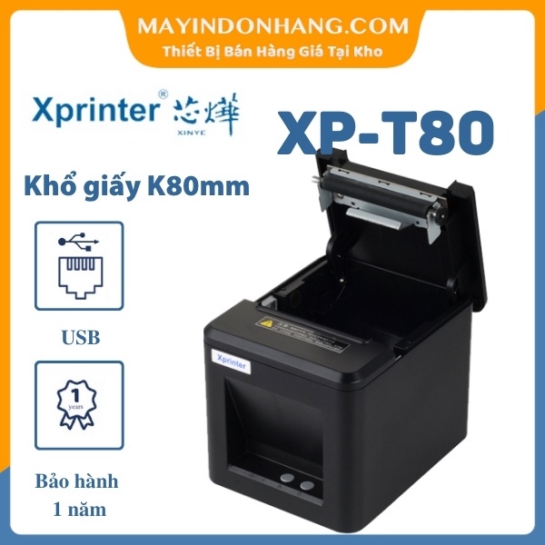 Máy in hoá đơn Xprinter XP T80L