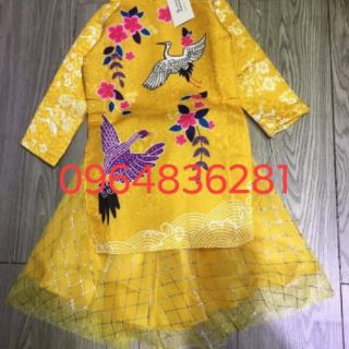Áo dài cách tân cho bé