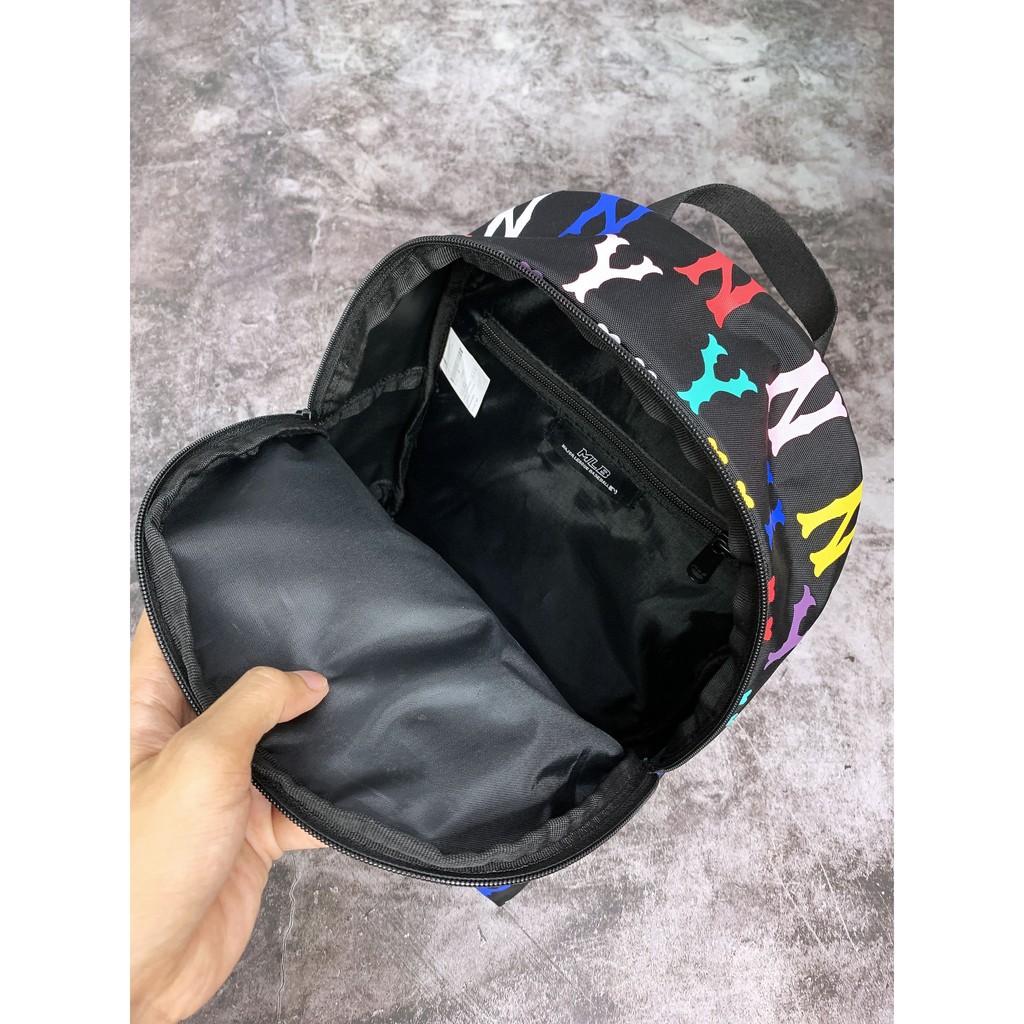 Ba Lô M.L.B Monogram Rainbow Small Backpack  B389