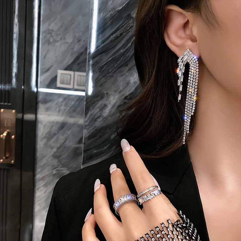 BÔNG TAI BẠC 925_HẠT PHA LÊ _PHONG CÁCH PHÁP_M1241