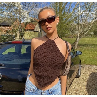 Áo Yếm Hở Lưng Sexy Đan Móc thời trang handmade