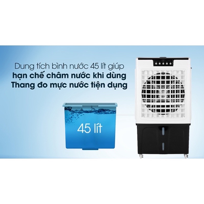 Quạt điều hòa, quạt hơi nước Midea AC375-19CRH mới 100% chính hãng