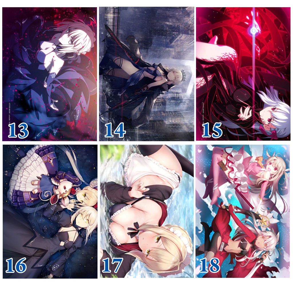 Poster / Tranh dán tường anime game Fate grand order (FGO)