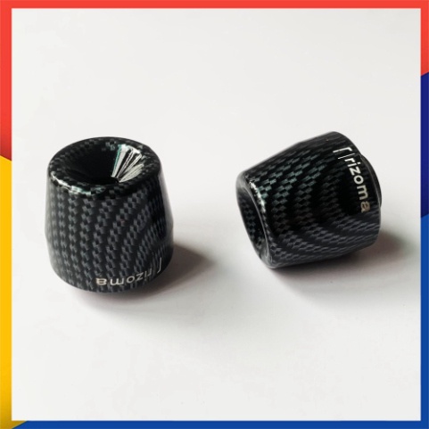 Gù Tay Lái Chống Rung Rizoma Cho Xe Máy Honda Và Yamaha Vân Carbon