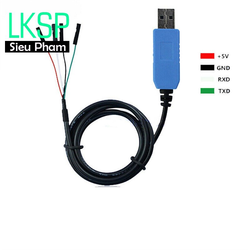 Cáp Chuyển Đổi Tín Hiệu USB Sang TTL PL2303TA