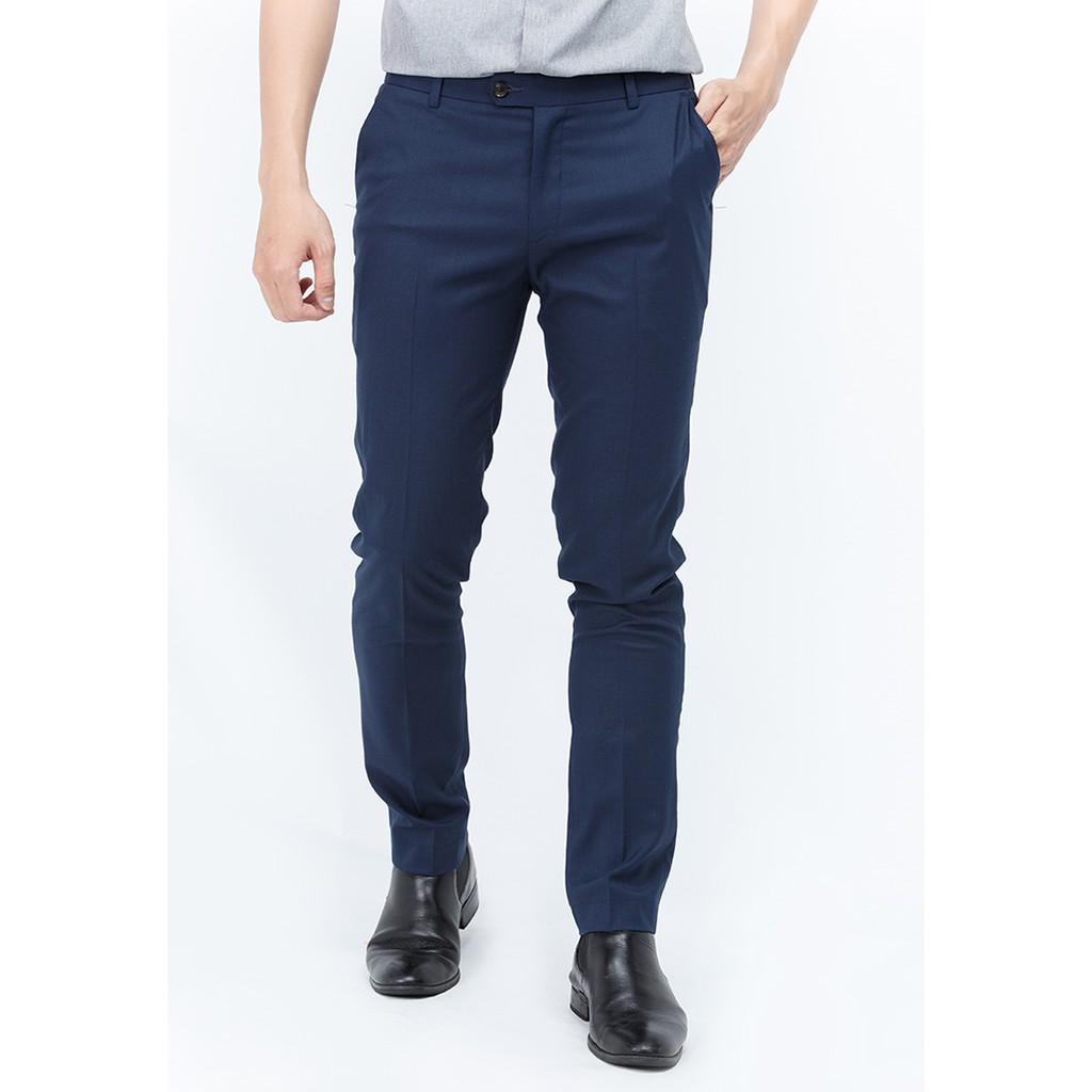 Quần tây ÂU Titishop QTN49 màu xanh Đen