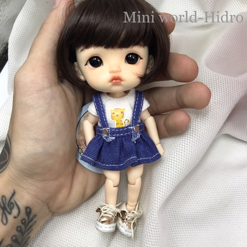 [Hàng có sẵn] Búp bê Head HandMade body gsc cream kèm wig Head doll Sto