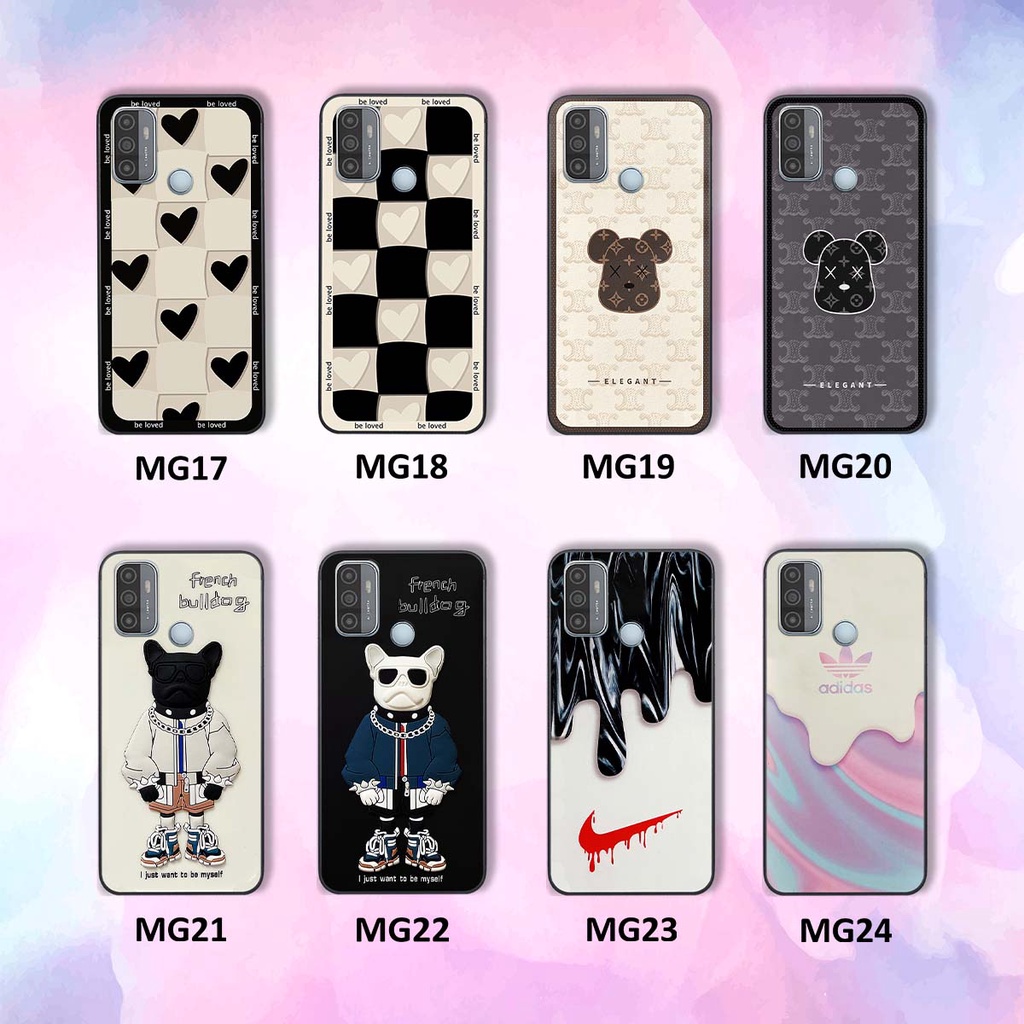 Ốp Oppo A53 trái tim, thời trang, thể thao, ốp viền dẻo đẹp