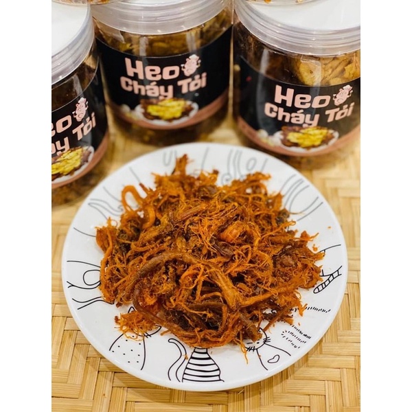 Khô heo cháy tỏi hũ 200gr | BigBuy360 - bigbuy360.vn