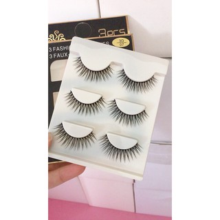 [SALE GIÁ GỐC] Mi chồn 3D hộp 3 cặp