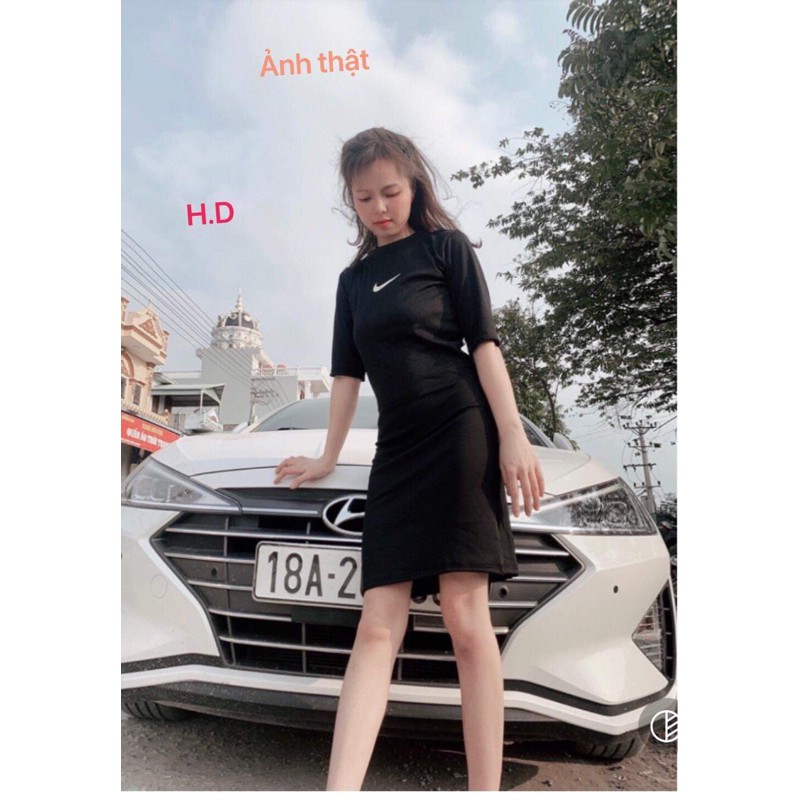 Váy body lỡ dấu phẩy HĐ12