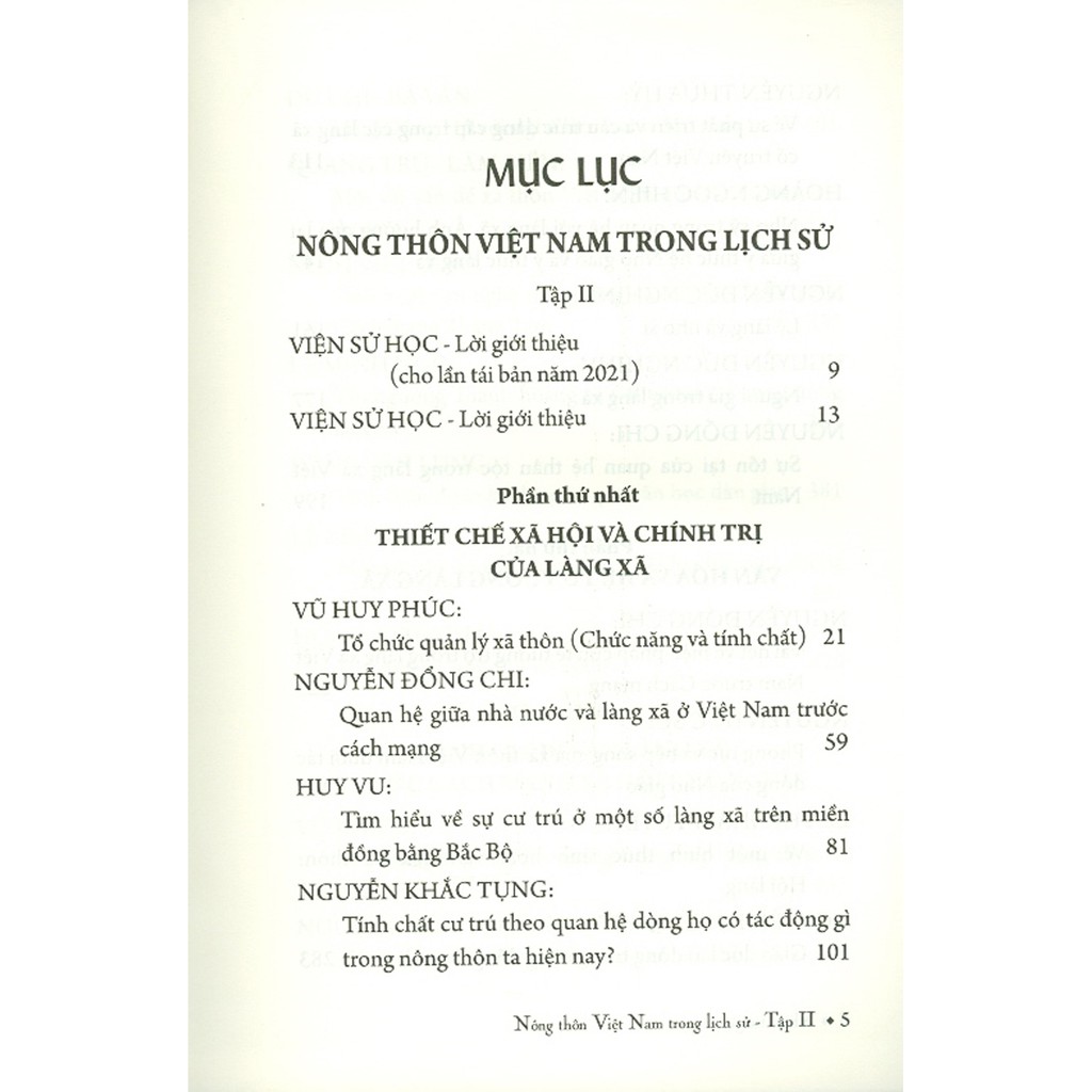 Sách - Nông Thôn Việt Nam Trong Lịch Sử - Tập II