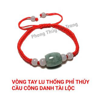 Vòng Tay Lu Thống Phỉ Thúy - Cầu Công Danh Tài Lộc. vòng handmade hợp mệnh