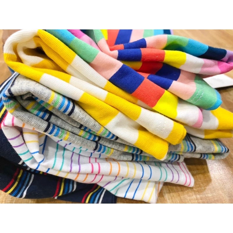 ÁO THUN SỌC TAY NGẮN