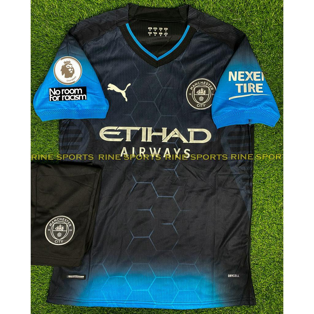 Bộ Áo bóng đá Mancity - MC mùa mới hàng Thailand chuẩn thi đấu 100%. Cam kết Y Hình