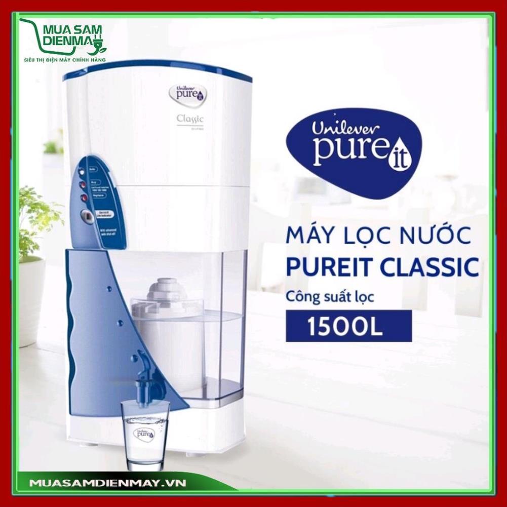 Bộ 3 lõi lọc Unilever Pureit Classic thay thế máy lọc nước để bàn không dùng điện Pureit Classic công suất lọc 3000L