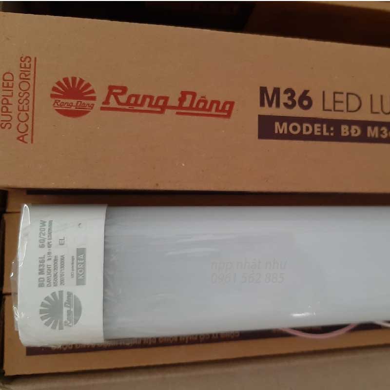 Đèn LED Bán Nguyệt M36 Dài 0,6m 20W Ánh  Sáng Trắng