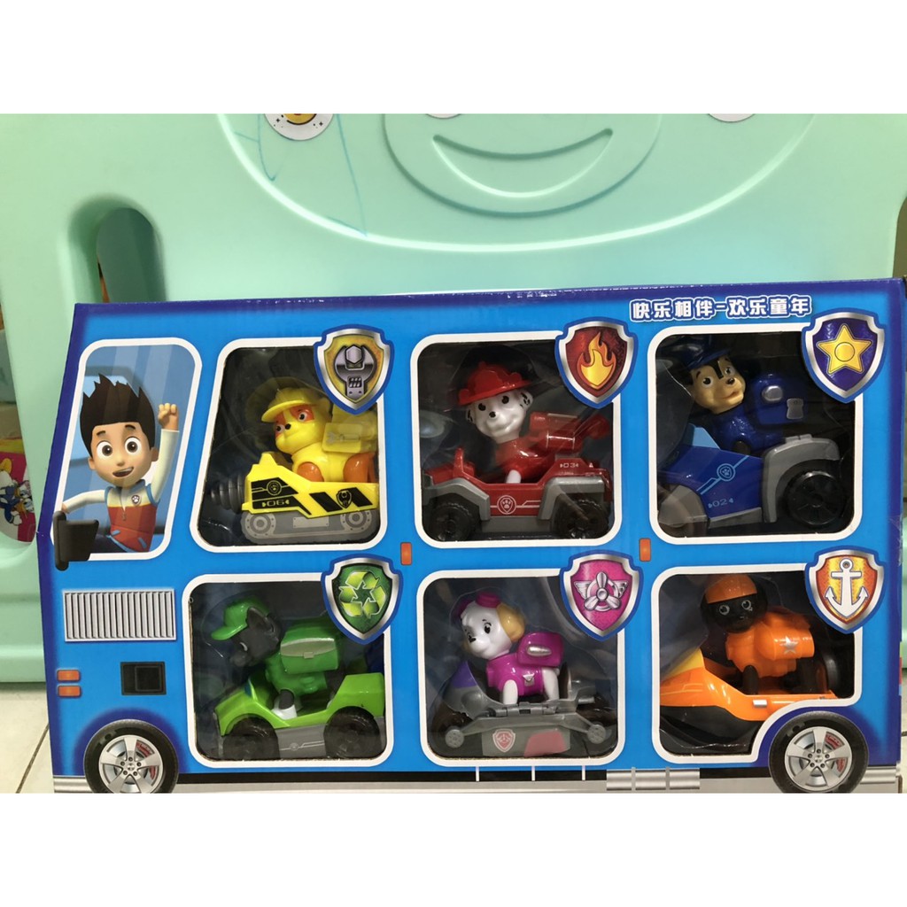 Đồ chơi mô hình Paw Patrol - biệt đội 6 chú chó cứu hộ mẫu mới
