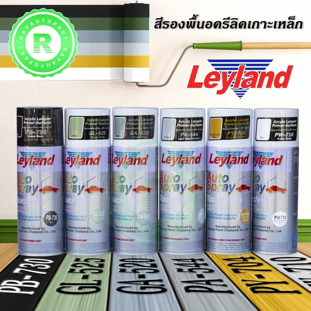 Acrylic Foundation Spray Paint Iron Island Multipurpose Scratch Remover Leyland GA-520 GL-525 PA-544