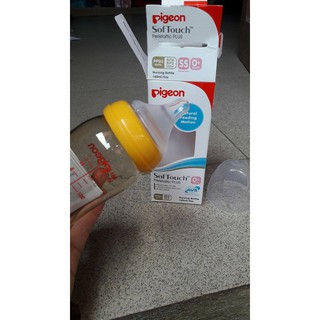 Bình sữa Pigeon SofTouch Peristaltic PLUS 160ml.240ml