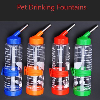 Bình Uống Nước Cho Chuột Hamster 250ml Vòi Nước Bằng Thép Không Gỉ