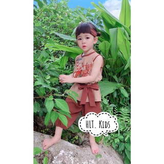 Bộ chú cuội bé trai bé gái 9-19kg 💢đũi mềm mát loại 1💢 Bộ trung thu cho bé