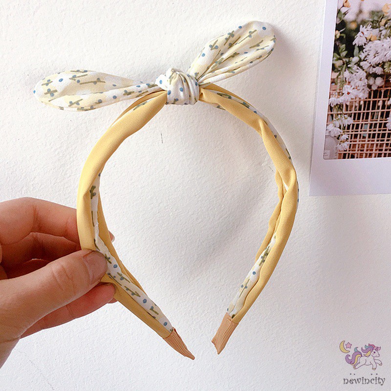 Băng Đô Cài Tóc Họa Tiết Hoa Đáng Yêu Cho Bé Gái