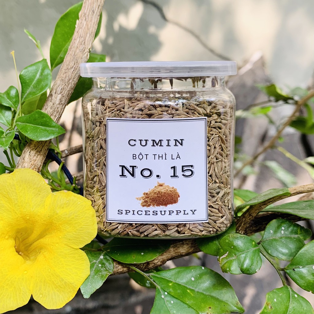 Cumin whole - hạt Thì là Ấn Độ hạt xirom xiron sạch Hũ 120ml