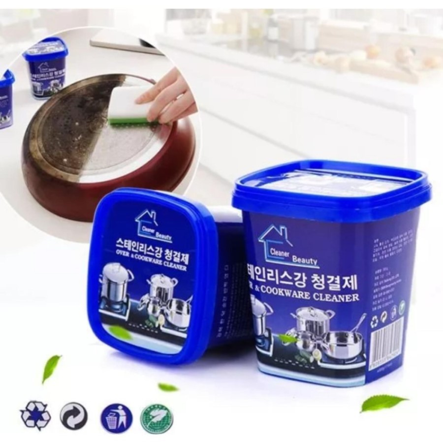 [ FREESHIP COMBO 2 HỘP ] Bột Tẩy Rửa Đa Năng Hàn Quốc Oven Cookware Cleaner Siêu Sạch VINFASST