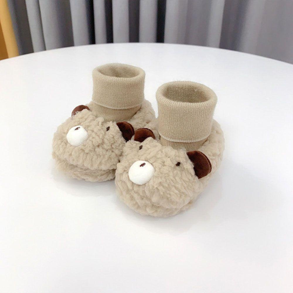 Vỏ Bọc Bảo Vệ Chân Bằng Cotton Phối Lông Nhung Dày Dặn Dành Cho Trẻ Em