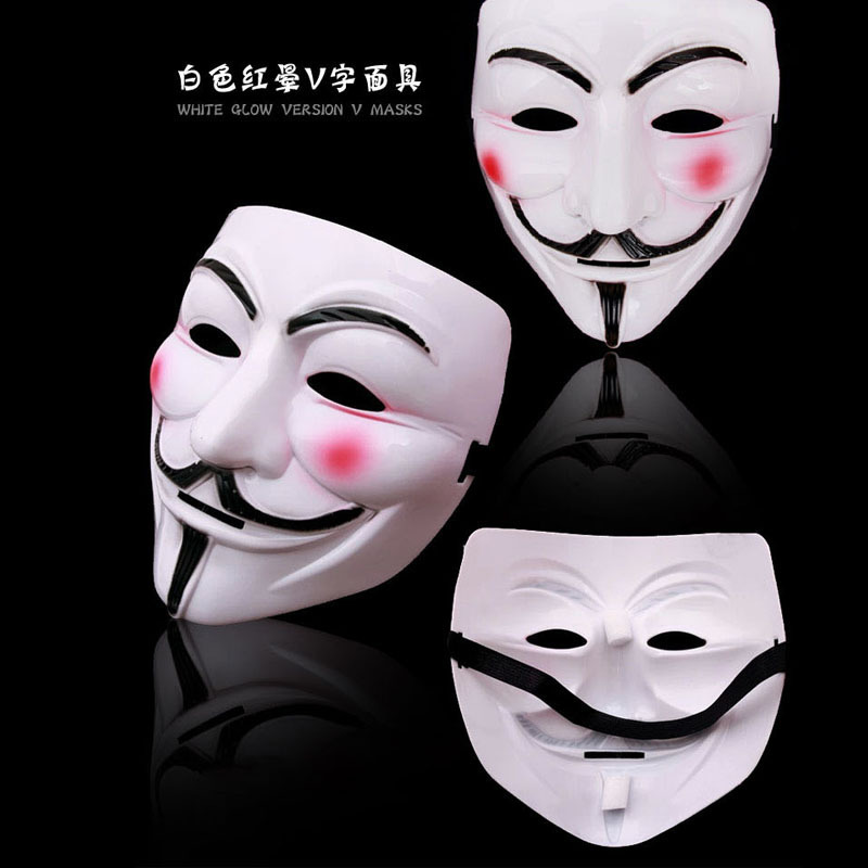 Mặt Nạ Hóa Trang Hacker V-Line Cho Halloween | BigBuy360 - bigbuy360.vn