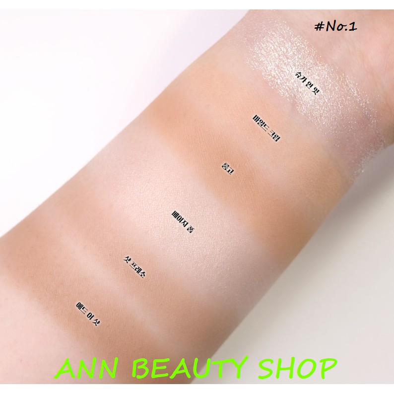 Bảng phấn má hồng, tạo khối 6 màu của Clio Pro Palette Mute | BigBuy360 - bigbuy360.vn