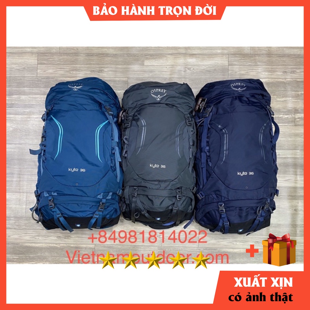 Balo Du Lịch trekking Osprey Kyte 36 - balo osprey - balo phượt [BẢO HÀNH TRỌN ĐỜI]