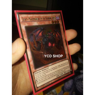Thẻ bài yugioh chính hãng Graff, Malebranche of the Burning Abyss – Gold Rare