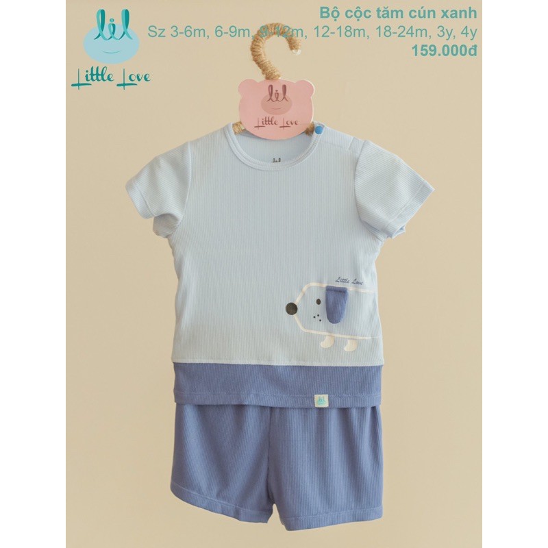 Lil - Bộ cộc lil vải thun tăm