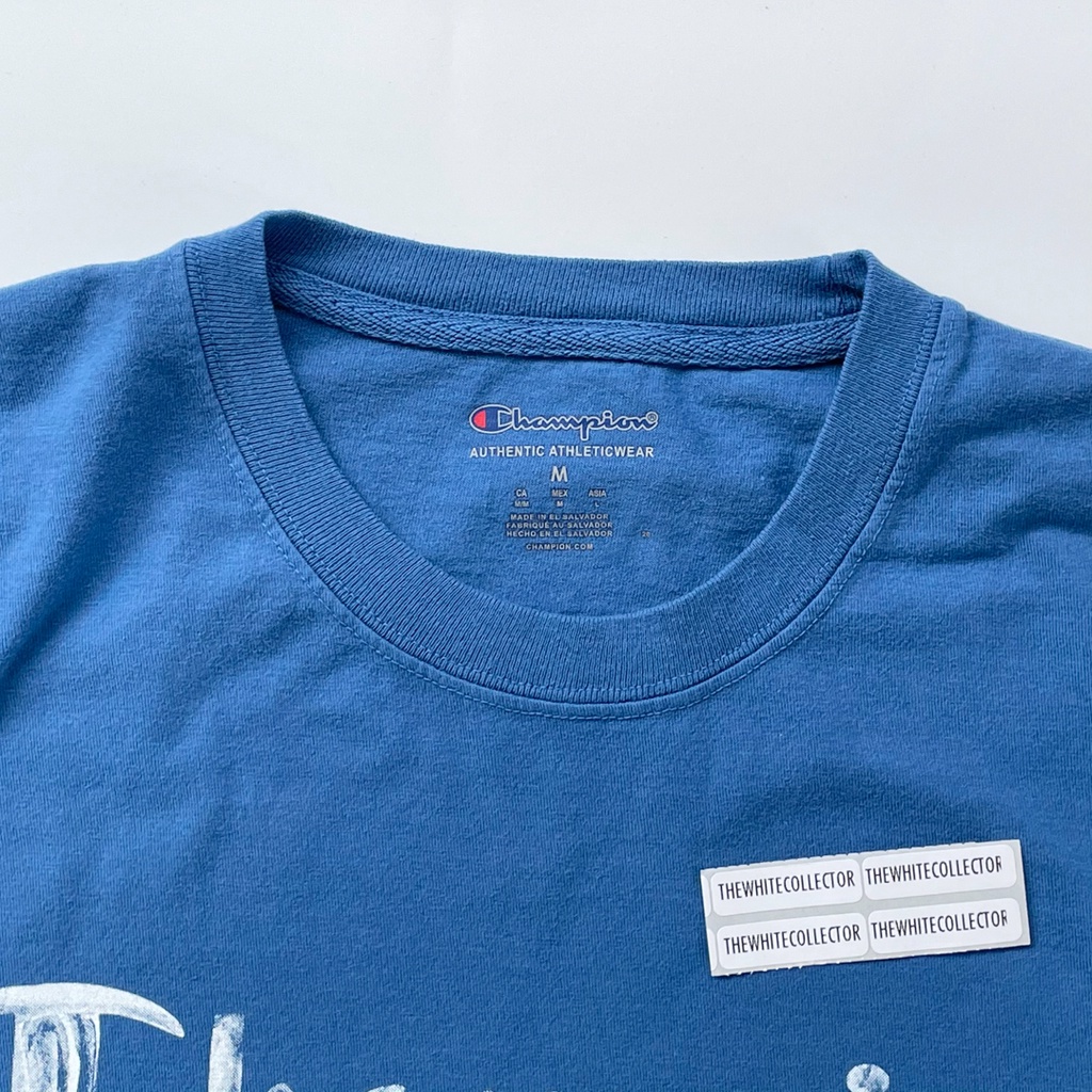 Áo Champion Classic Garment Dye Watercolor Logo