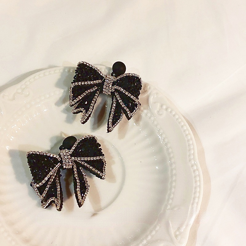 Khuyên Tai Nơ Phong Cách Hàn Quốc Sang Trọng Dành Cho Nữ