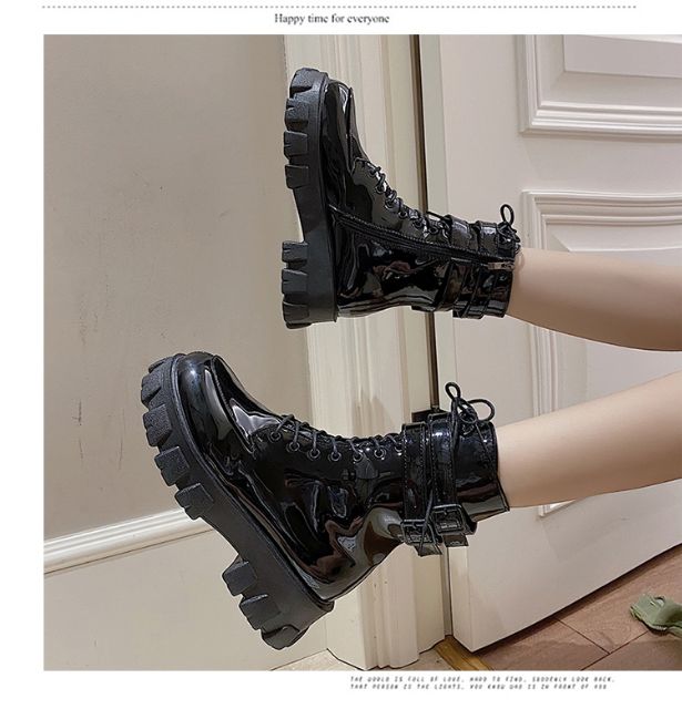 (HÀNG ORDER) Boots cổ cao ulzzang M34 cực ngầu