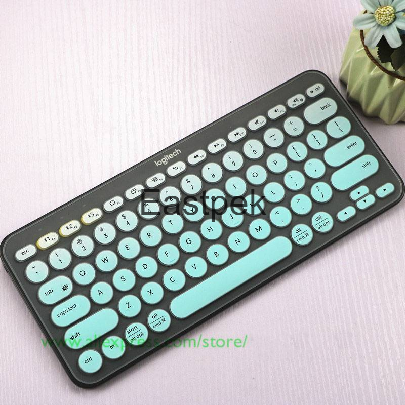 Miếng Dán Bảo Vệ Bàn Phím Bằng Silicon Mềm Cho Logitech K380 K 380