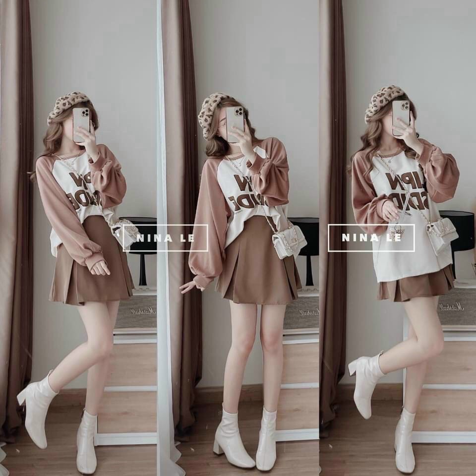 [SIÊU SALE]SET BỘ TRANG PHỤC NỮ THU ĐÔNG SANG CHẢNH , XINH SẮN CHO CÁC CHỊ EM