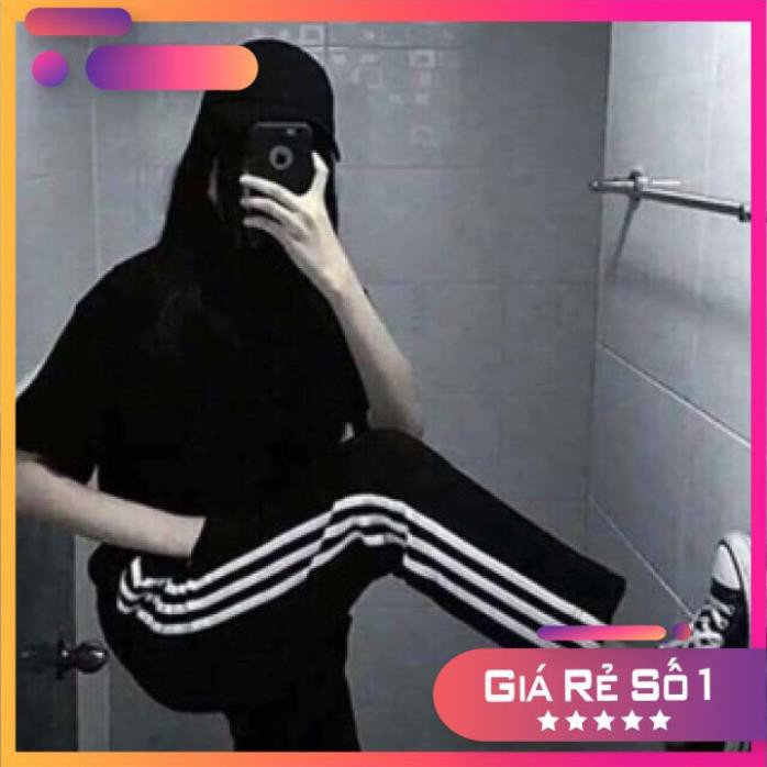 [RẺ VÔ ĐỊCH] Quần 3 Sọc Nữ(Quần Ba Sọc Ống Suông)