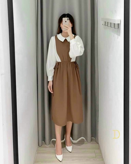 MAXI FORM SƠ MI SIÊU XINH 2 MÀU | BigBuy360 - bigbuy360.vn