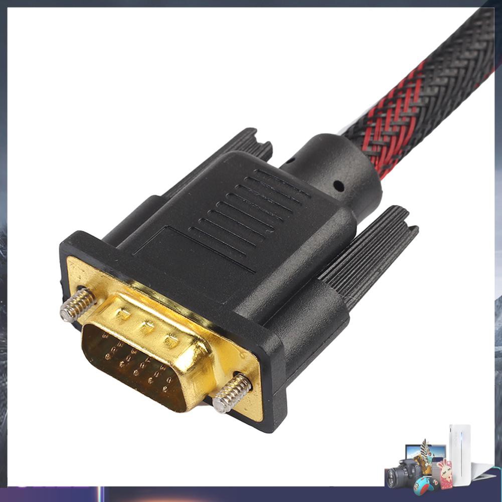Dây cáp kết nối Dvi-I24 + 5 chuyển đổi đầu cắm sang Vga 4.6ft chuyên dụng
