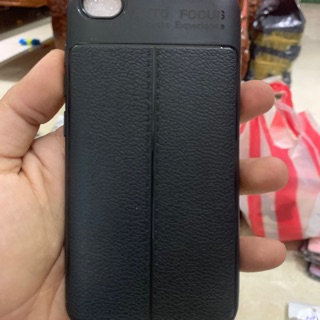 Ốp lưng xiaomi redmi go dẻo đen dập vân da