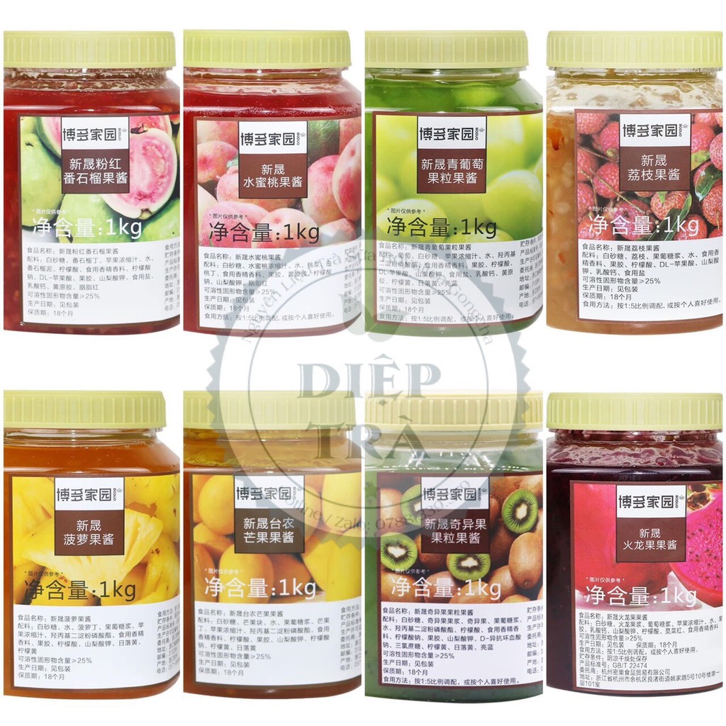 Mứt Boduo 1kg các vị: Đào Nhài, Chanh Leo, Bưởi Hồng, Vải, Ổi, Hoa Nhài, Hoa Hồng, Thanh Long Đỏ, Táo Đỏ Long Nhãn, Dứa | BigBuy360 - bigbuy360.vn