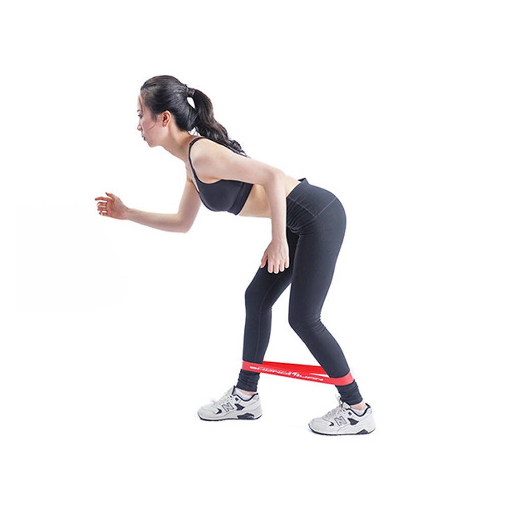Dây miniband, dây cao su kháng lực tập mông chân REDCORE - không bị xoắn dây khi tập