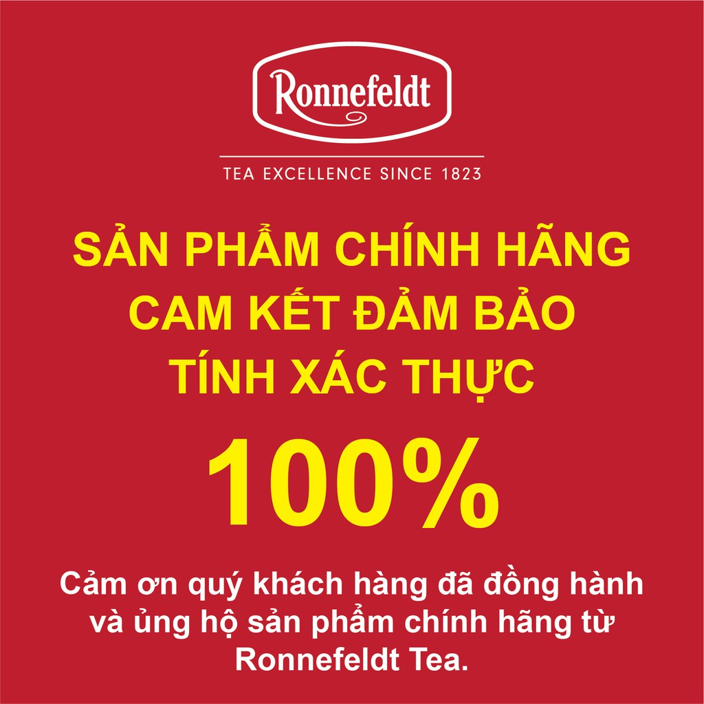 [HÀNG NHẬP KHẨU] Trà Túi Lọc Ronnefeldt tea-Teavelope Jasmine 1 túi 1.5g - sáng lập từ năm 1823