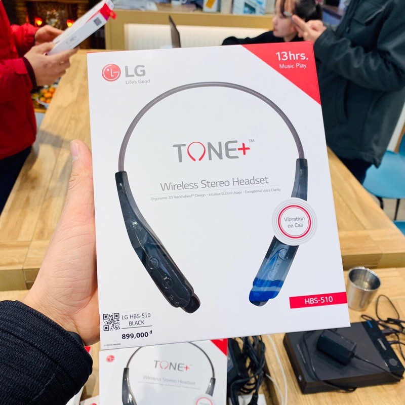 Tai nghe không dây thể thao LG HBS-510 bluetooth 5.0 pin 13 giờ